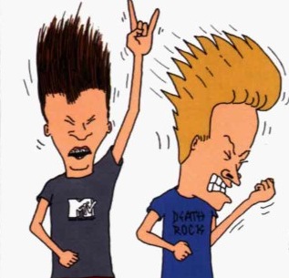 S-au întors Beavis şi Butt-Head! Uh-huh. Whoa! Uh-huh. Huh-huh-huh